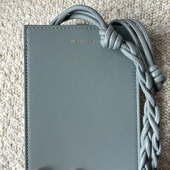 JIL SANDER Pale Blue Phone Holder - Picture 14 of 15